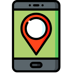 Smartphone Location Icon, smartphone,location,GPS