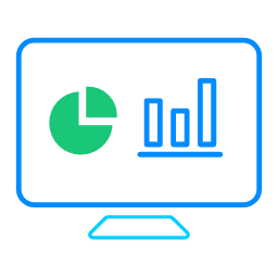 Statistics Report Icon, Statistics Report,Analytics,IoT