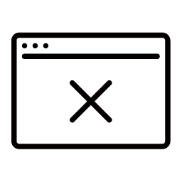 Error Icon, error,browser