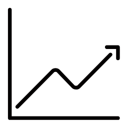 Growing Chart Icon, chart,growing