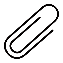 Paperclip Icon, paperclip,attach,link
