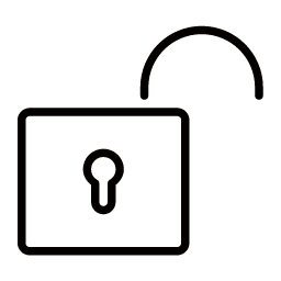 Unlock Icon, unlock,lock,security
