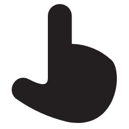 Pointer Up Icon, pointer,up