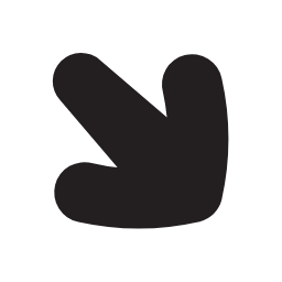 Right Down Arrow Icon, right,down,arrow
