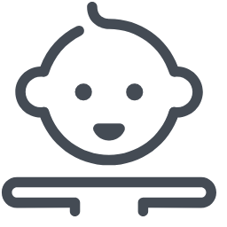 Baby Face Icon, baby face,infant face