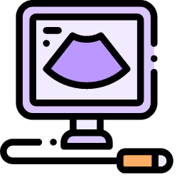 Ultrasound Machine Icon, ultrasound,machine