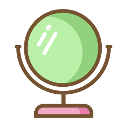 Makeup Mirror Icon, makeup mirror,beauty tool