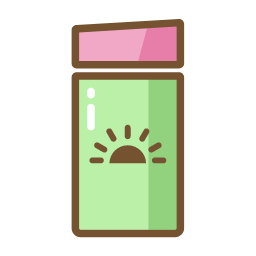 Sunscreen Icon, sunscreen,skincare