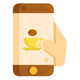Coffee App Icon, coffee app,phone app