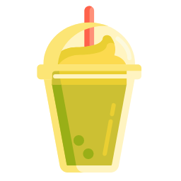 Matcha Latte Icon, matcha latte,coffee drink