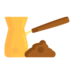 Turkish Gezve Icon, Turkish gezve,coffee maker