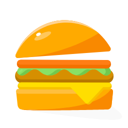 Hamburger Icon, hamburger,food