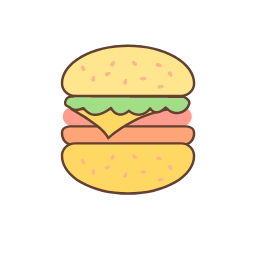 Hamburger Icon, hamburger,fast food