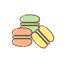 Macaron Icon, macaron,dessert