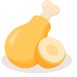 Chicken Leg Icon, chicken leg,meat