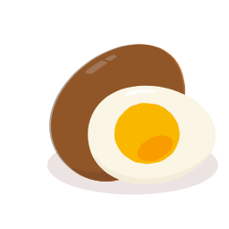 Marinated Egg Icon, marinated egg,egg