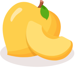 Yellow Peach Icon, yellow peach,fruit