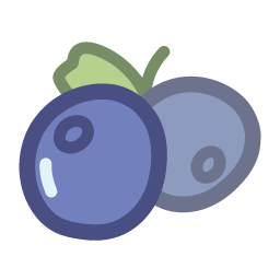 Dried Blueberry Icon, dried blueberry,dried fruit