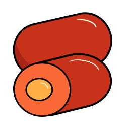 Cheese - Filled Meatball Icon, meatball,snack