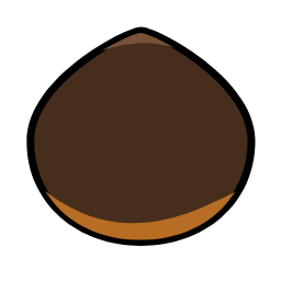 Chestnut Icon, chestnut,nut