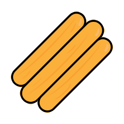 Spicy Strip Icon, spicy strip,snack