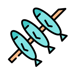 Grilled Fish Icon, fish,grilled