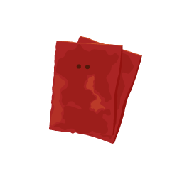 Cartoon Pork Jerky Icon, pork jerky,snack,cartoon