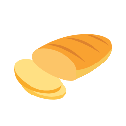 Bread Icon, bread,food,snack
