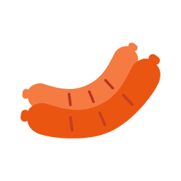 Sausage Icon, sausage,meat,snack