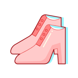 Pink High - Heeled Shoes Icon, shoes,high - heels,pink shoes