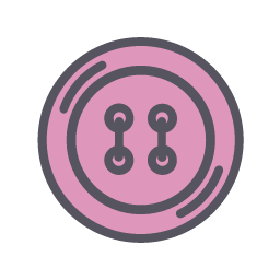 Button Icon, button,fastening