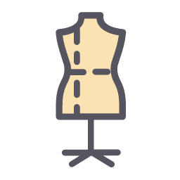 Dress Form Icon, dress form,fitting