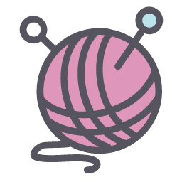 Yarn Ball Icon, yarn,knitting