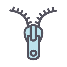 Zipper Icon, zipper,fastening