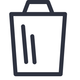 Trash Icon, trash,deletion,waste
