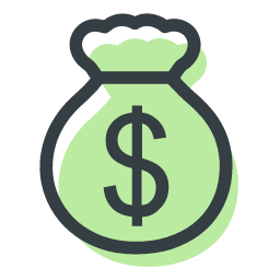 Fees Icon, fees,payments,dollar