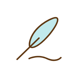 Calligraphy Icon, calligraphy,writing brush,art