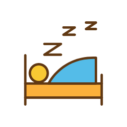 Early Sleep Icon, early sleep,sleep,rest