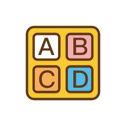 English Learning Icon, English learning,alphabet,study