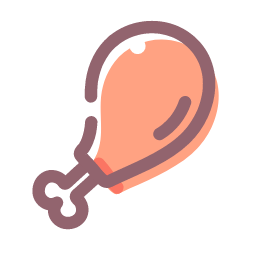 Marinated Food Icon, marinated food,snack