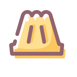 Pudding Icon, pudding,snack