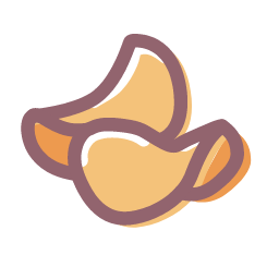 Puffed Food Icon, puffed food,snack