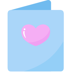 Card with Heart Icon, card,heart,greeting