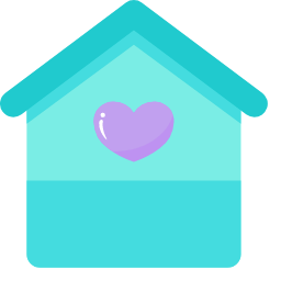 Home with Heart Icon, home,heart,residence