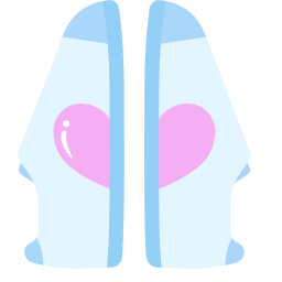 Shoes with Hearts Icon, shoes,heart,footwear