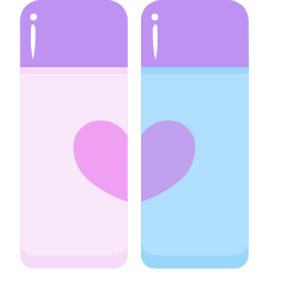 Vacuum - Cup with Heart Icon, vacuum - cup,heart,drinkware