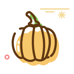 Dried Pumpkin Icon, dried pumpkin,dried food