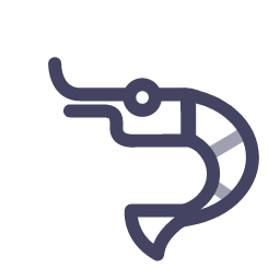 Shrimp Icon, shrimp,seafood
