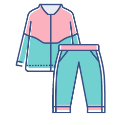 Tracksuit Icon, tracksuit