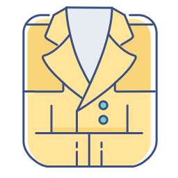 Trench Coat Icon, trench coat